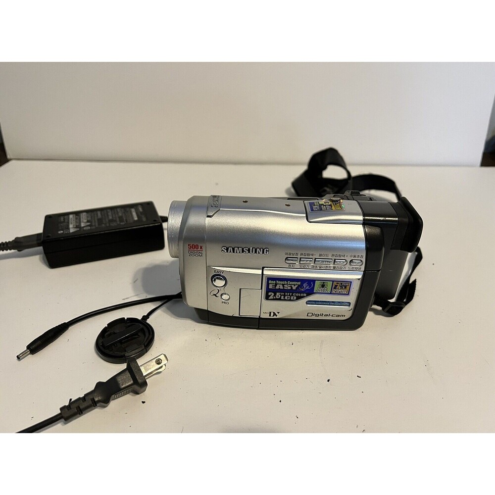 Samsung VM-A605L MiniDV 500x Digital ZoomCamcorder (Read Descrip) For Part Only